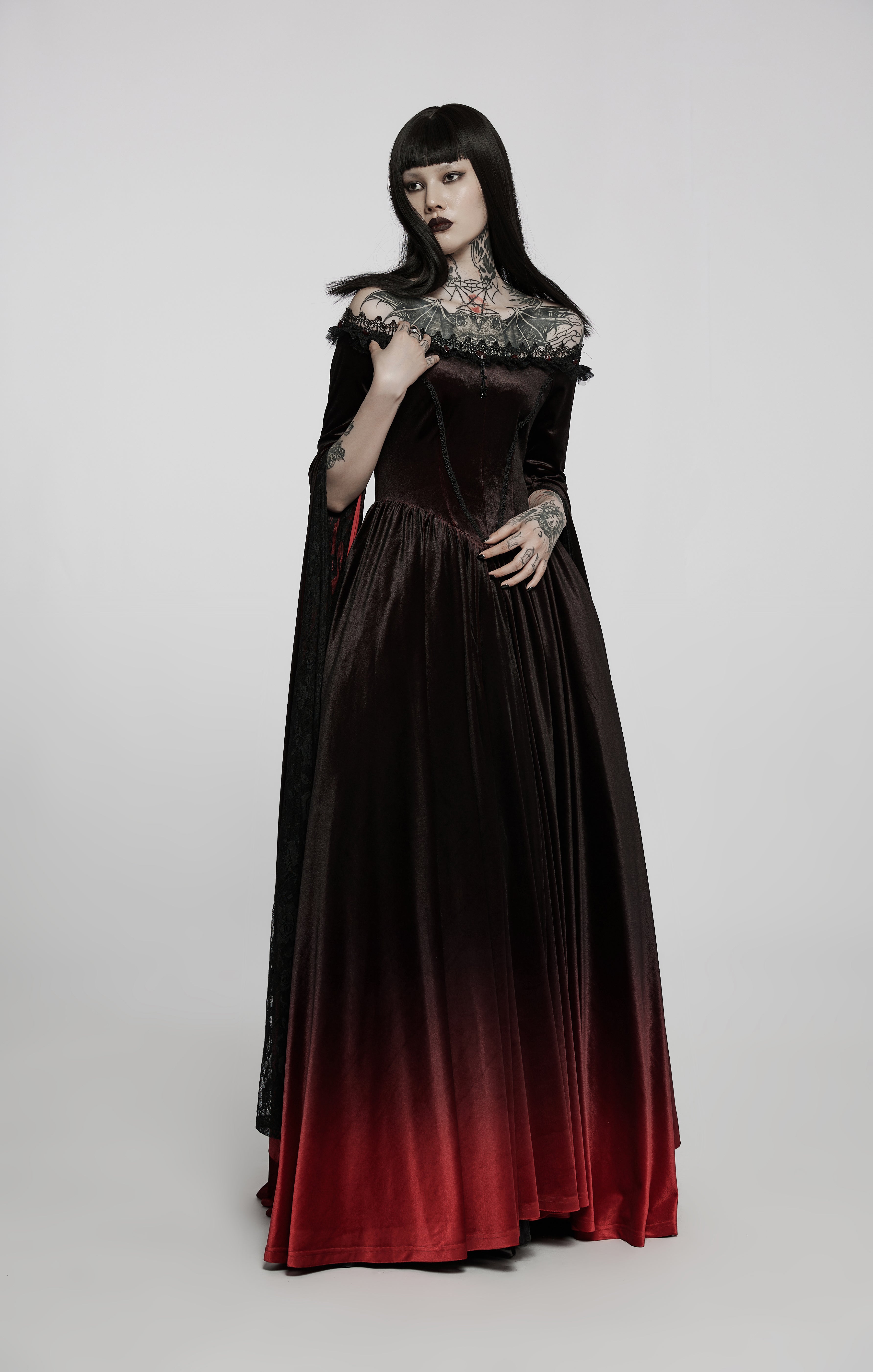 Queen Of The Night Dress - Goth Mall