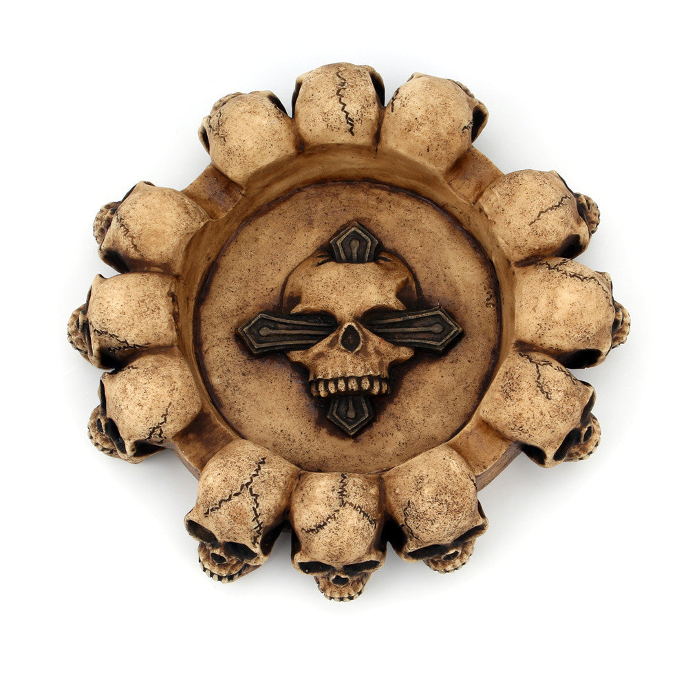Smokin' Skulls Ashtray– Goth Mall