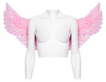 Cotton Candy Angel Wings