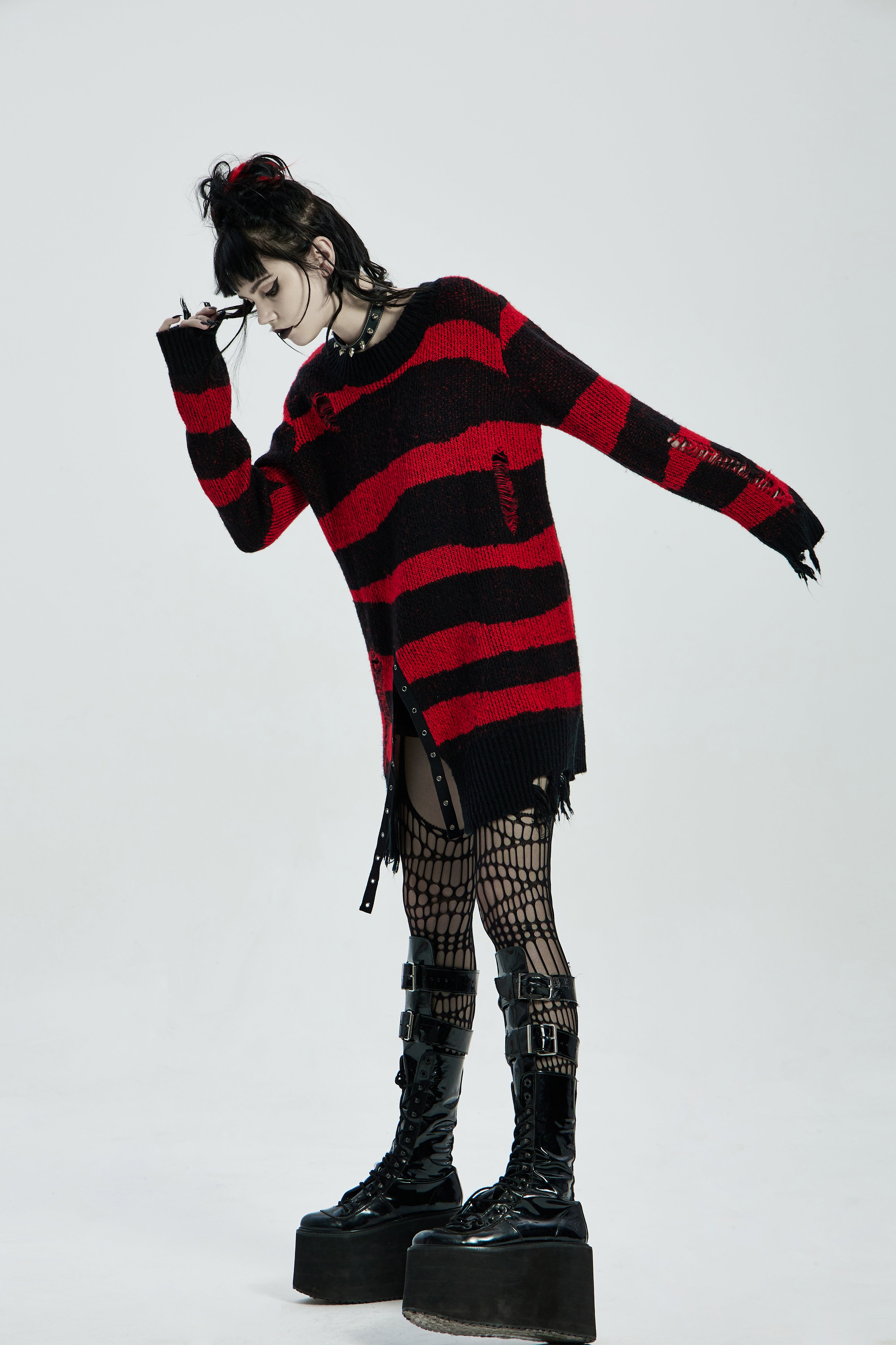 The Grunge Ghoul Sweater Dress