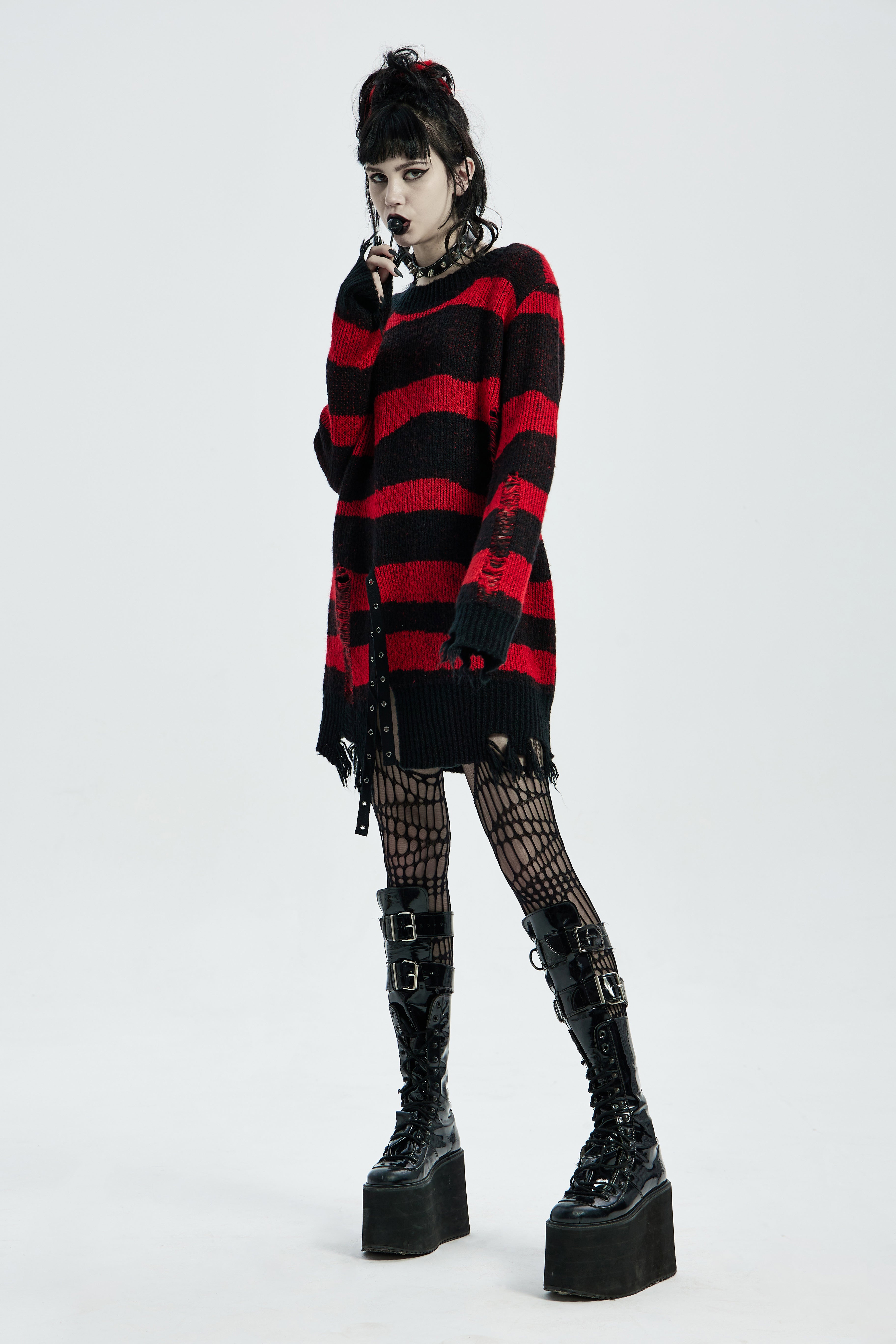 The Grunge Ghoul Sweater Dress