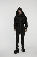 The Vincent Hooded Coat - Goth Mall