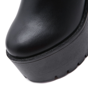 Platform Chelsea Boots