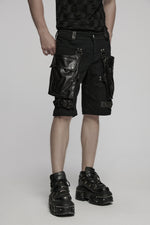 The Heavy Cargo Shorts - Goth Mall