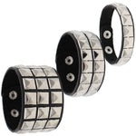 Rocker Rivets Wristbands - Goth Mall