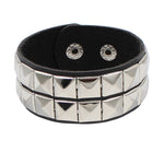 Rocker Rivets Wristbands - Goth Mall