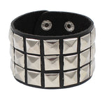 Rocker Rivets Wristbands - Goth Mall