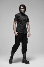 The Damon Dark Shirt - Goth Mall