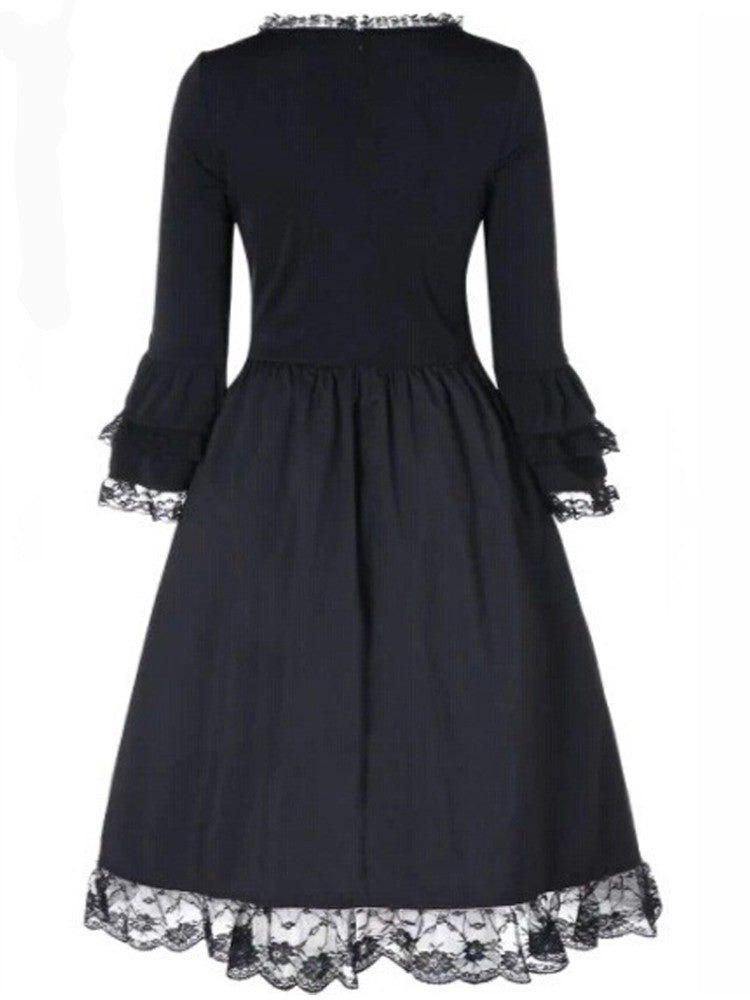 The Deluxe Witch Dress Black / 5XL The Deluxe Witch Dress Black / 5XL