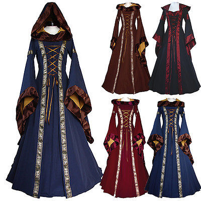 Renaissance Hooded Dress