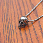 The Heavy Skull Necklace - Goth Mall