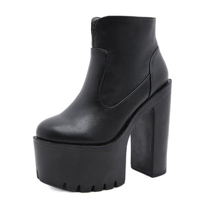 Platform Chelsea Boots