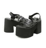 Spider Platform Sandals