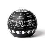 Pagan Calendar Globe Lamp