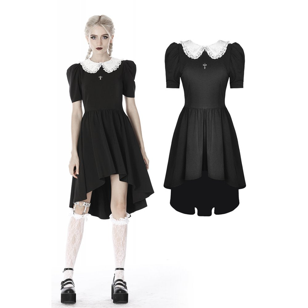 Dark Doily Dress