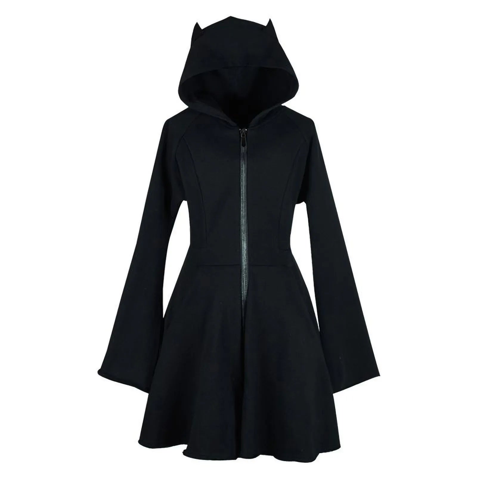 Cat Ears Hoodie Dress