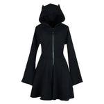 Cat Ears Hoodie Dress