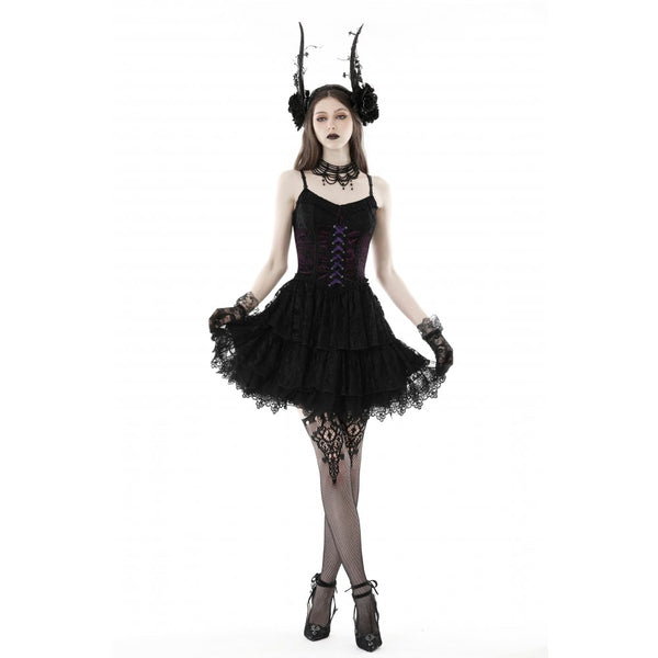 gothic princess dress Purple Princess Dress L