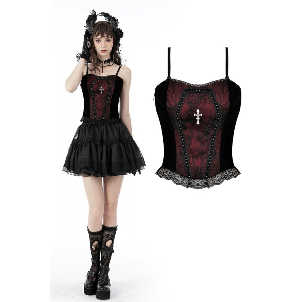 Bordeaux Angel Tank Top