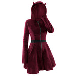 Cat Ears Hoodie Dress