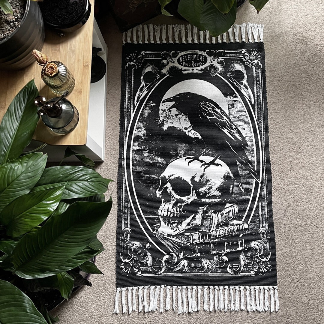 Poe's Raven Rug