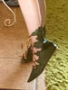 The Green Witch Forest Leaf Shoes - Goth Mall