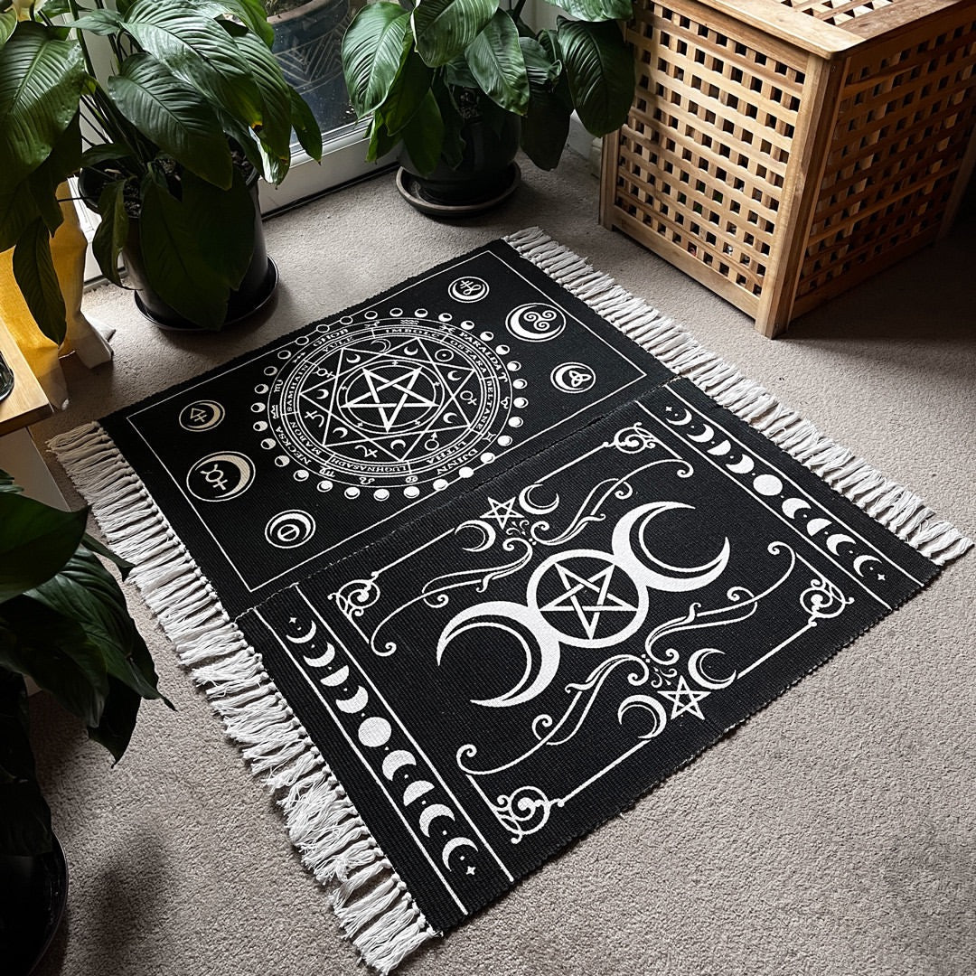 Triple Moon Rug