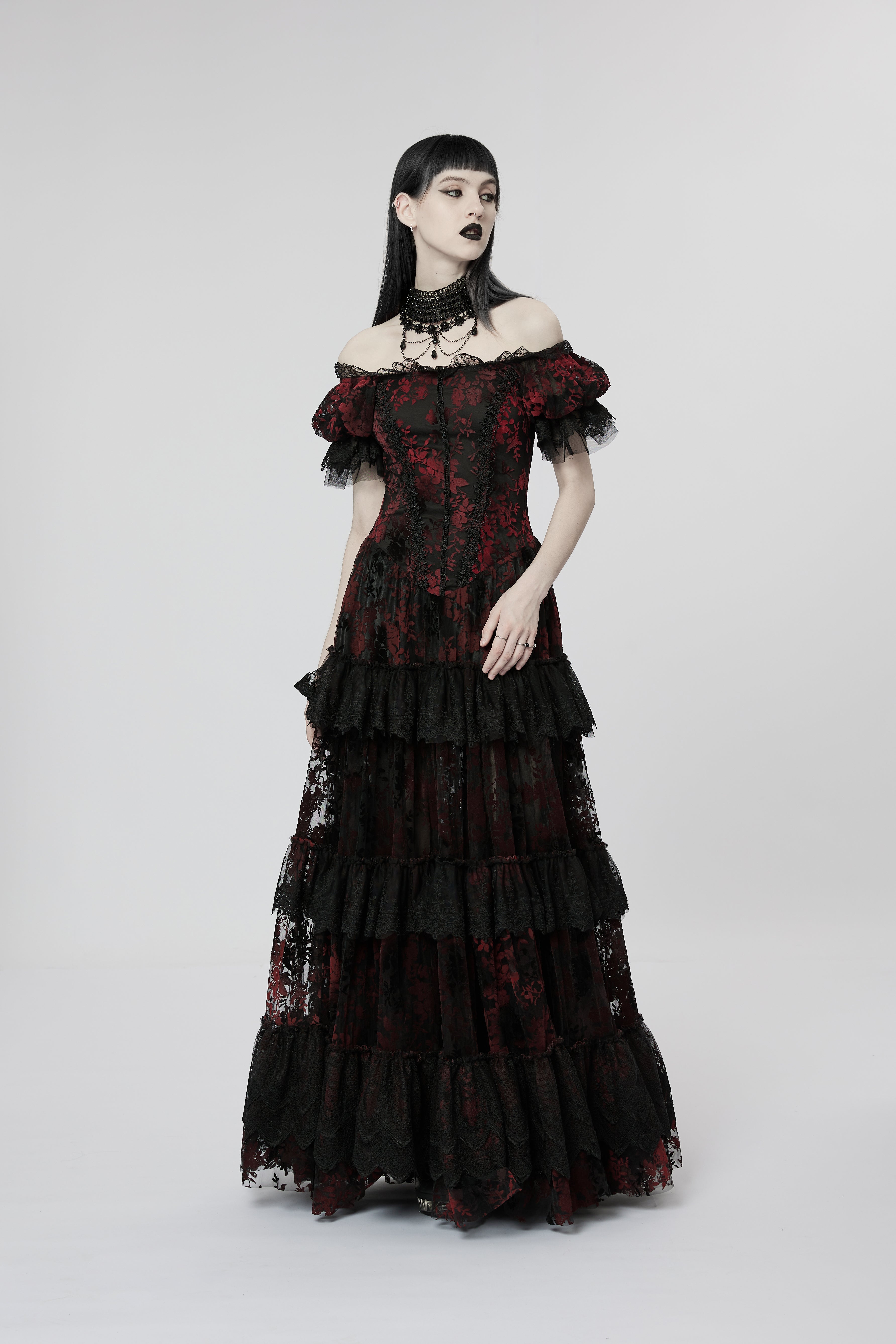 The Deluxe Dark Victoria Dress