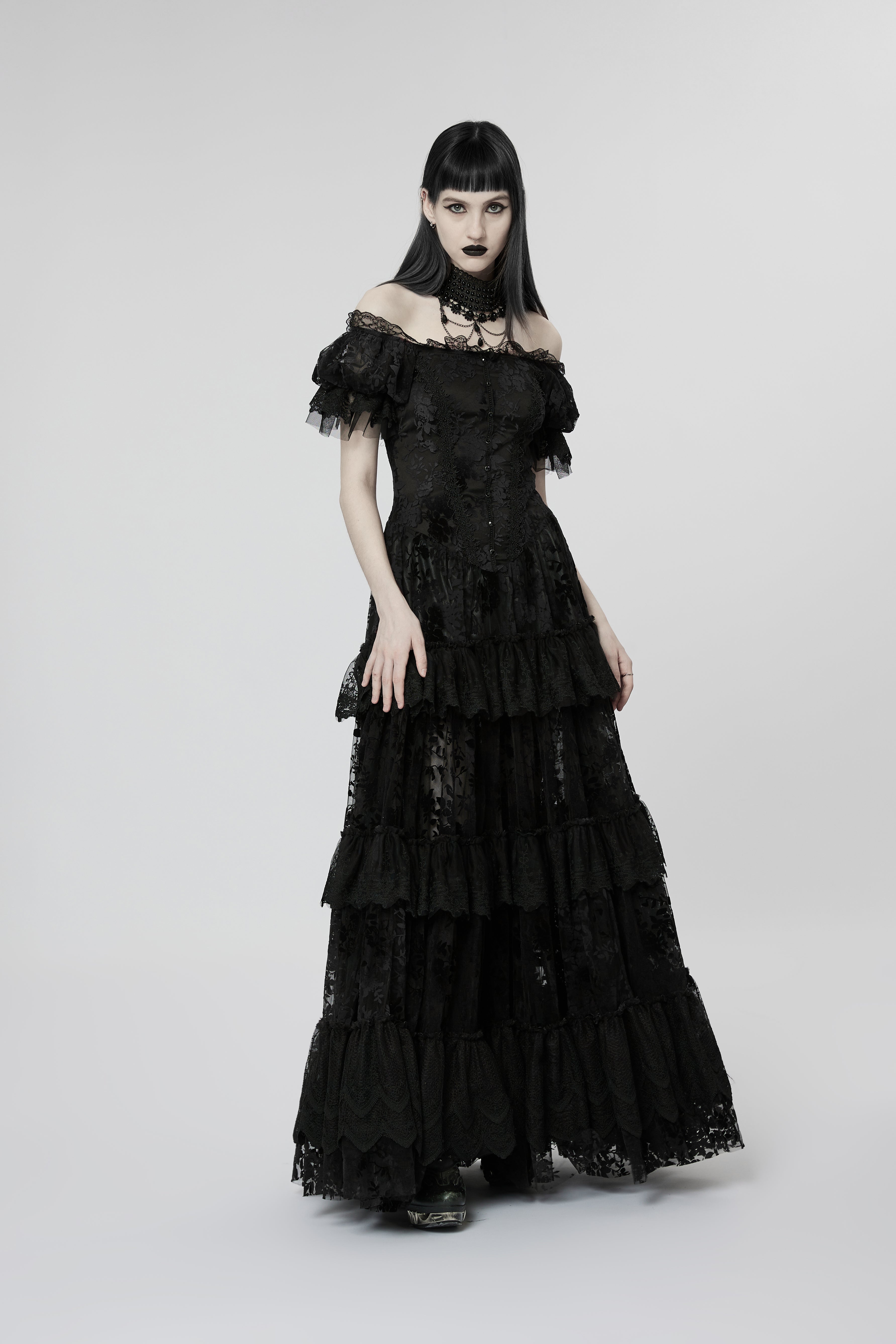 The Deluxe Dark Victoria Dress