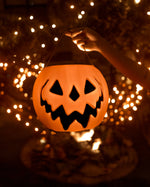 Orange Haunted Hallows Pumpkin Pail