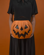Orange Haunted Hallows Pumpkin Pail