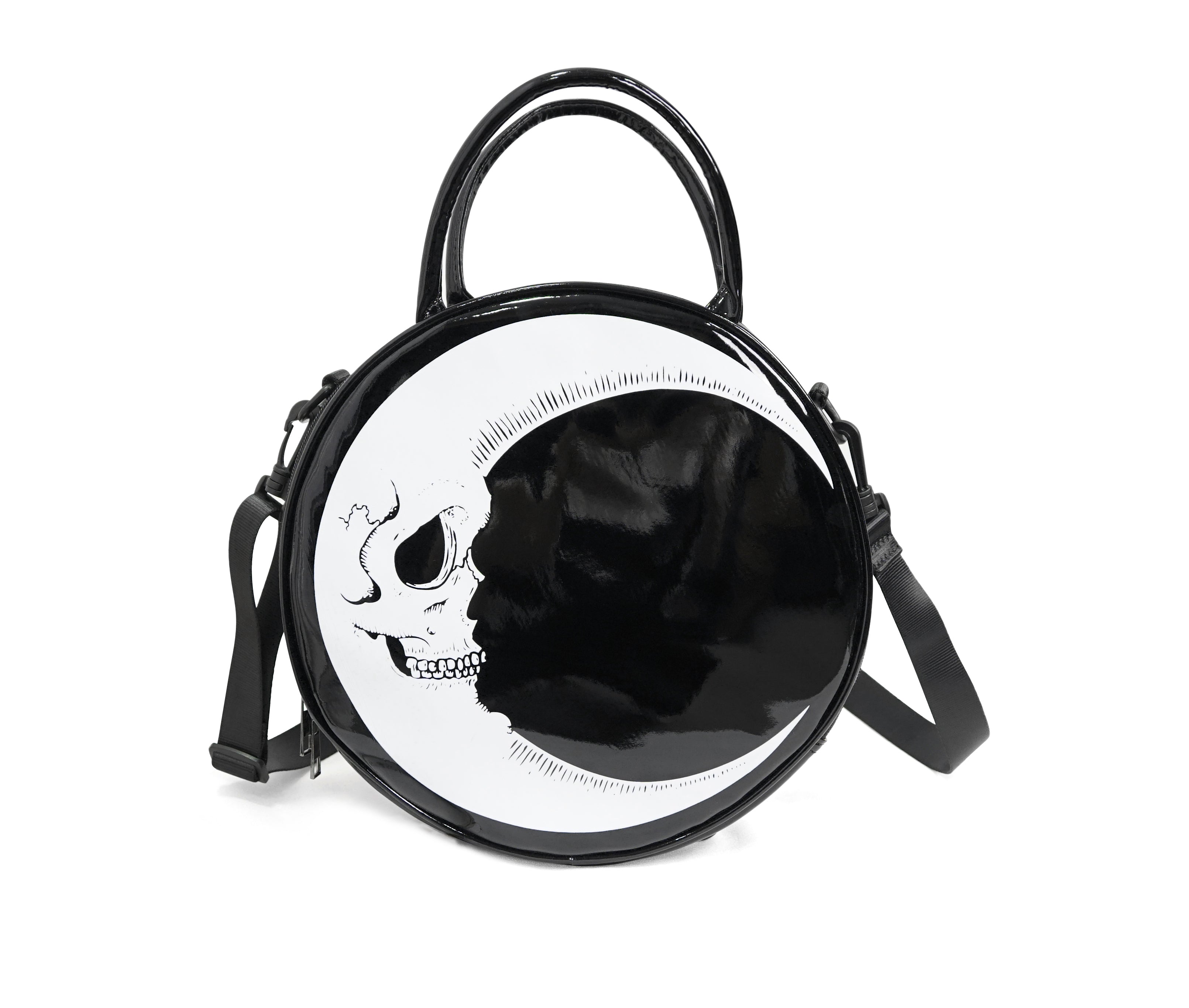 Skull in the Moon Bag - Goth Mall