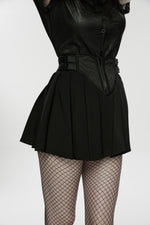 The Nightwatcher Mini Skirt - Goth Mall
