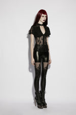The Gothic Corset Leggings - Goth Mall