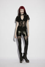 The Gothic Corset Leggings - Goth Mall