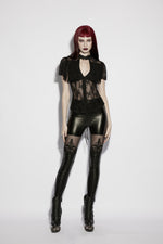 The Gothic Corset Leggings - Goth Mall