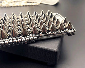 Metal Spiked Phone Case - Galaxy