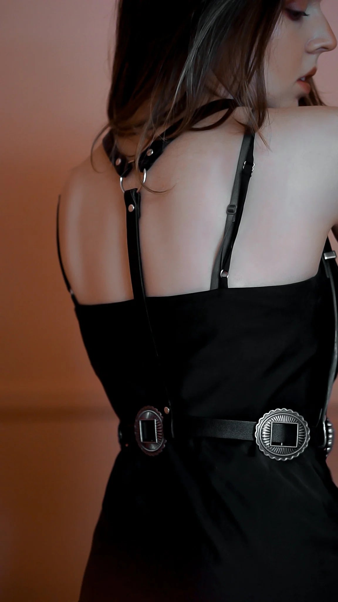 The ‘Mojave Poison’ Western Goth Conch Harness
