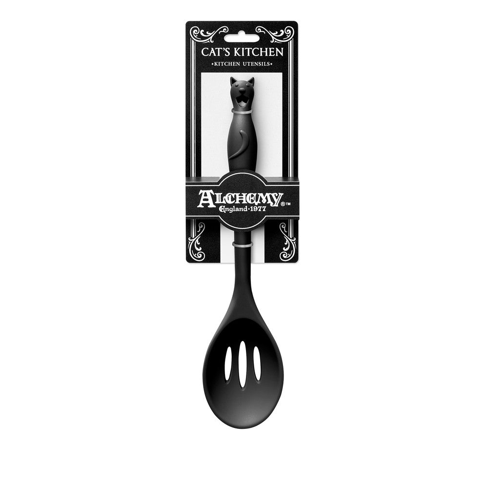Cat's Kitchen Slotted Spoon - Goth Mall