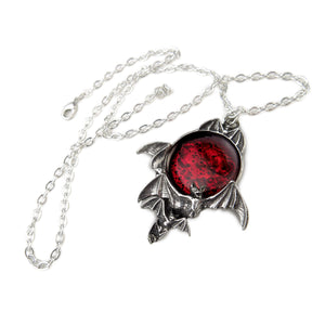 Blood Moon Pendant Necklace - Goth Mall