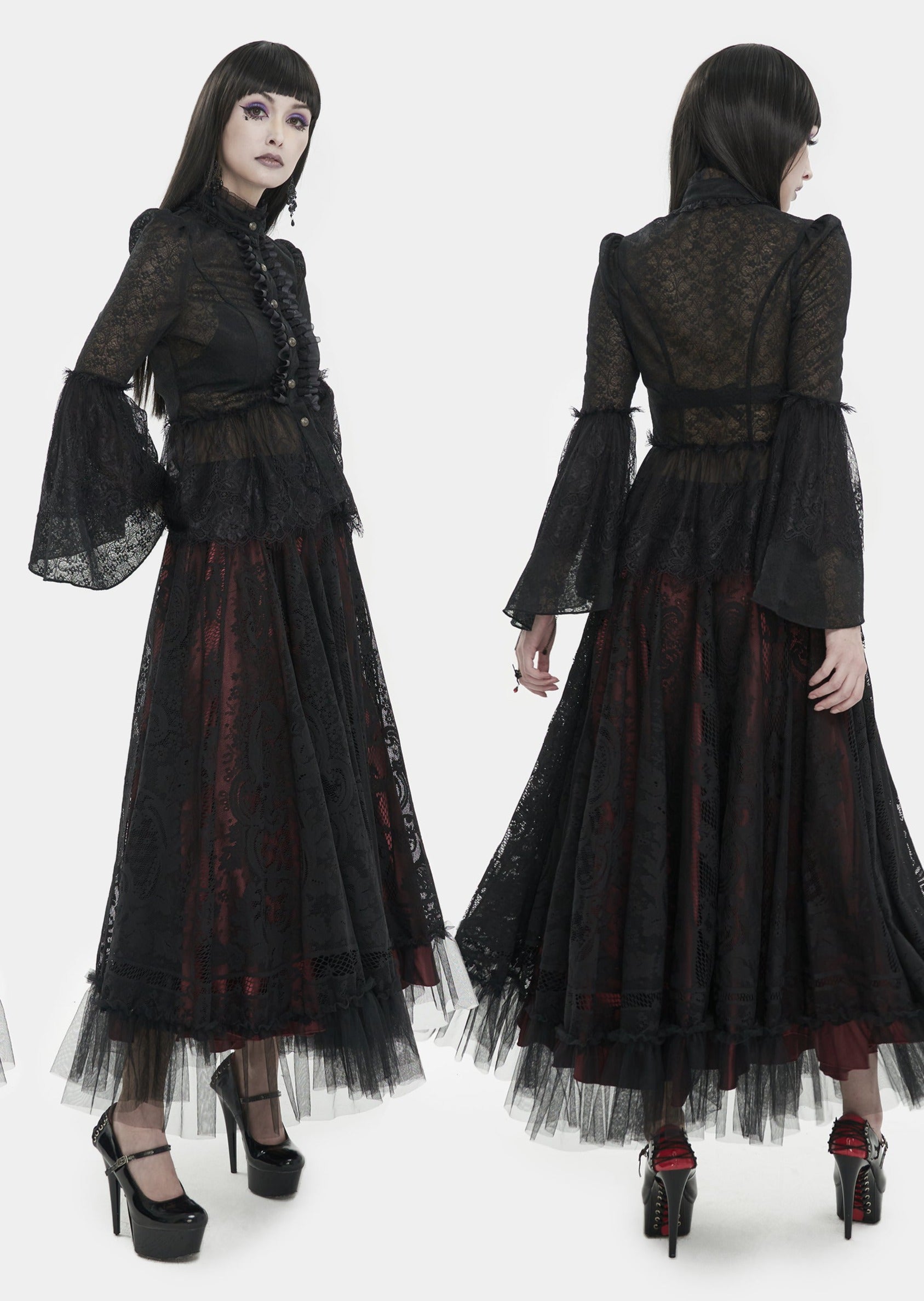 The Isabella Skirt - Goth Mall