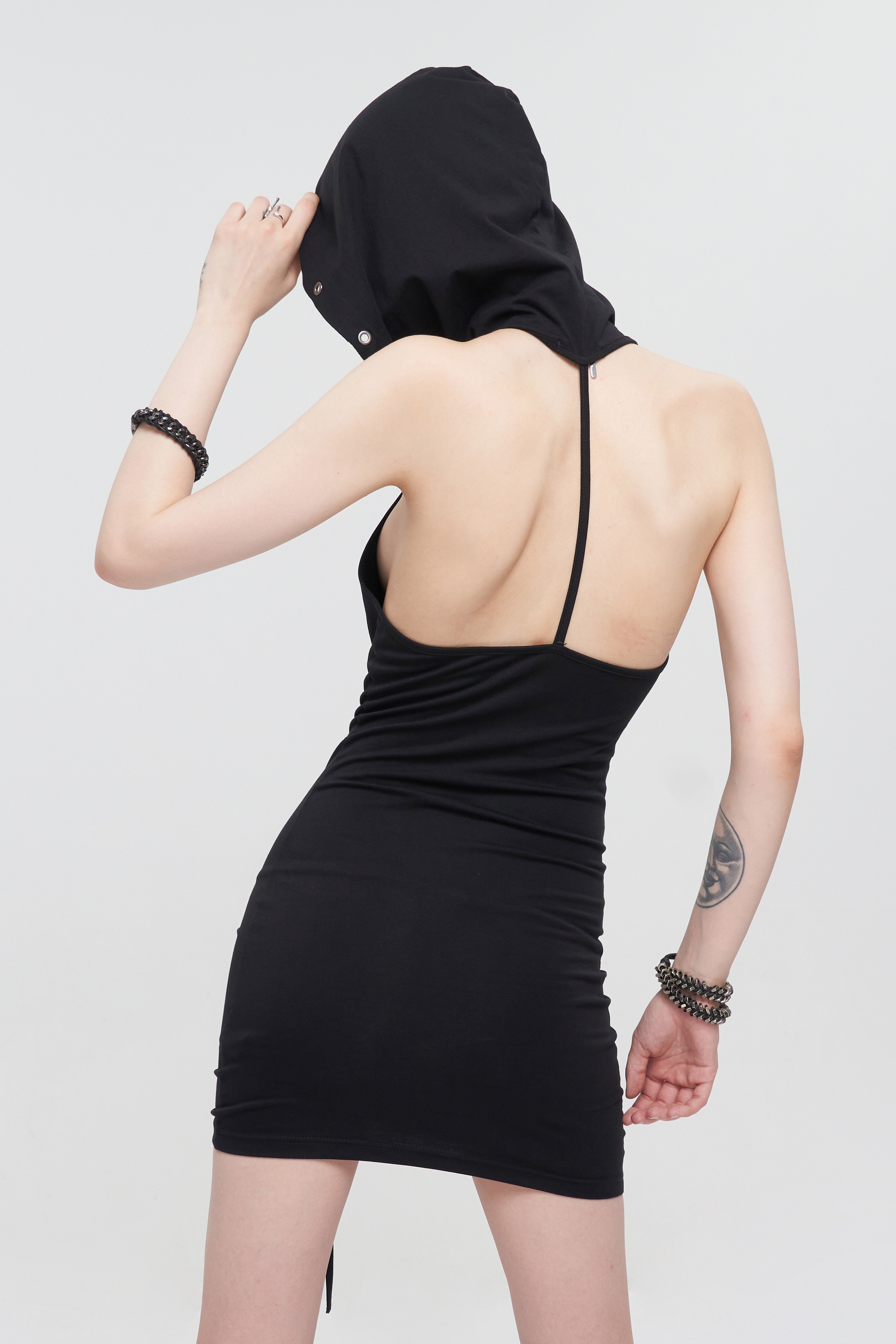 The Hoodie Mini Dress– Goth Mall