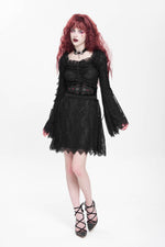 The Raven Rose Filigree Dress