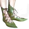 The Green Witch Forest Leaf Shoes - Goth Mall