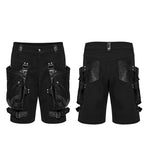 The Heavy Cargo Shorts - Goth Mall
