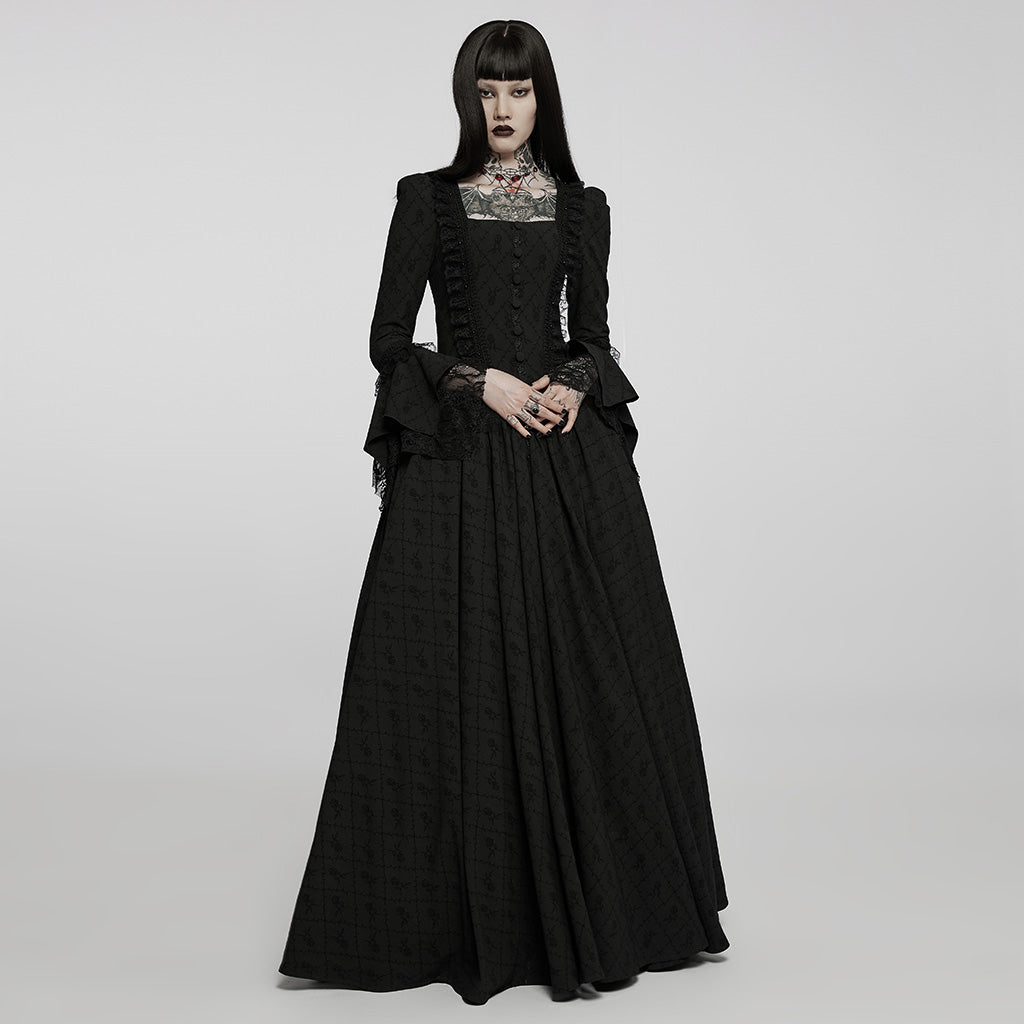 The Dark Delilah Dress - Goth Mall
