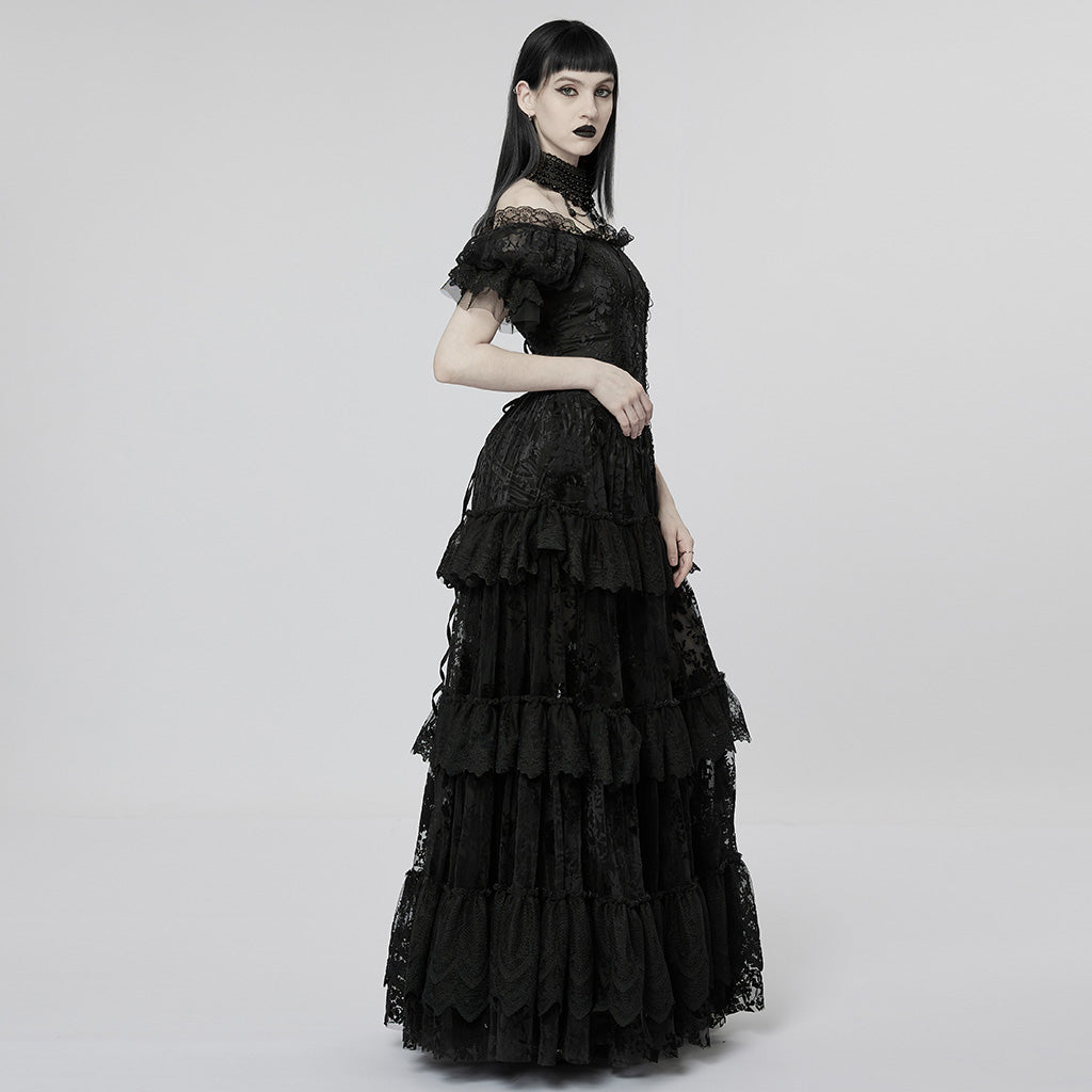 The Deluxe Dark Victoria Dress