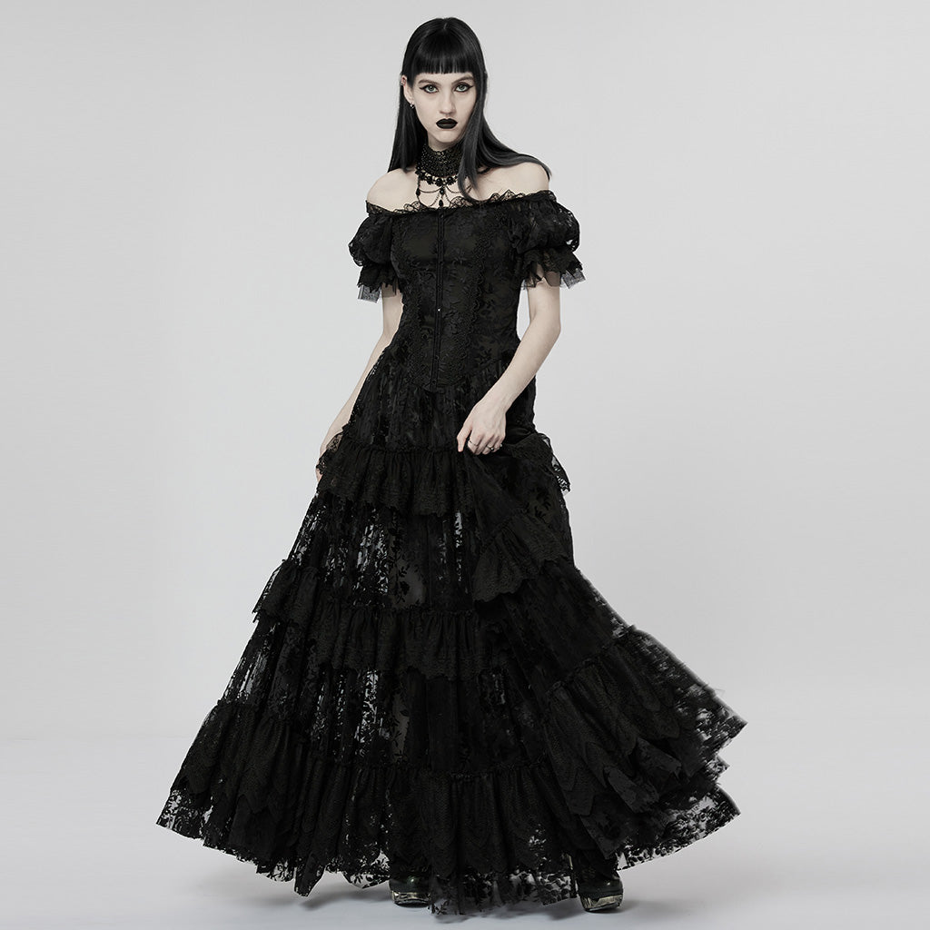 The Deluxe Dark Victoria Dress