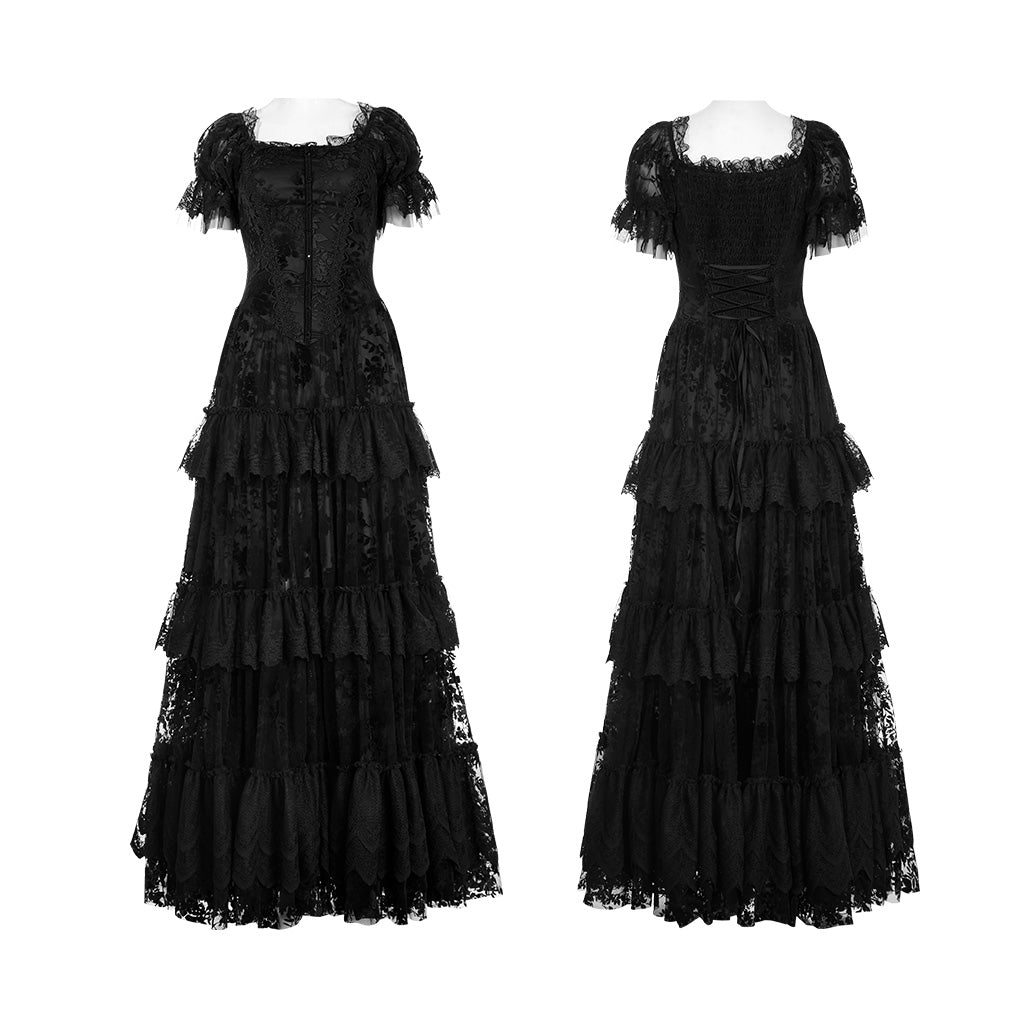 The Deluxe Dark Victoria Dress
