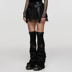 Gothic Rose Pleated Skirt - Goth Mall